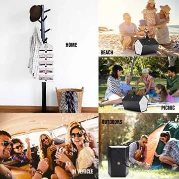 SMARTTOP Sunglasses Organizer - 5 Slot Travel Case