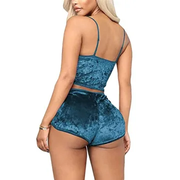 Luxurious Women's Velvet Pajama Set for Cozy Nights