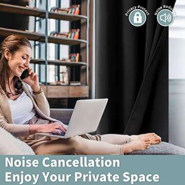 BGment 100% Blackout Curtains - Thermal Insulated and Stylish