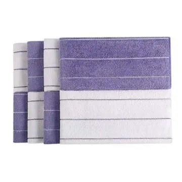 Super Absorbent Microfiber Kitchen Towels - 8 Pack