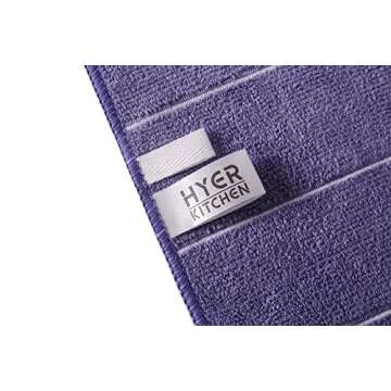 Super Absorbent Microfiber Kitchen Towels - 8 Pack