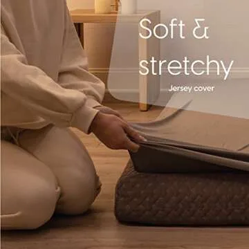 Soft Cot Size Fitted Sheet for Milliard Trifold Mattress