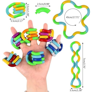Versatile 20 PCS Multicolor Fidget Toy Set for All Ages