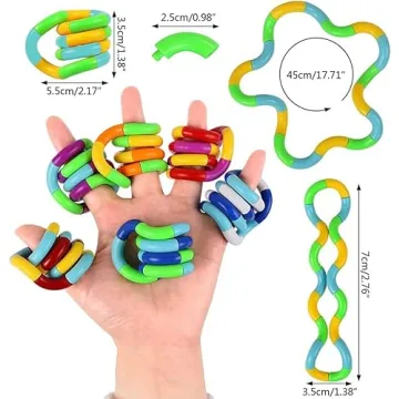 Versatile 20 PCS Multicolor Fidget Toy Set for All Ages