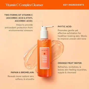 Naturium Vitamin C Complex Cleanser Gentle Exfoliating Face Wash