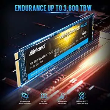 INLAND 4TB SSD - Ultimate Upgrade for Gamers