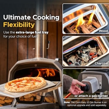 Ooni Karu 12G Multi-Fuel Pizza Oven for Outdoor Cooking