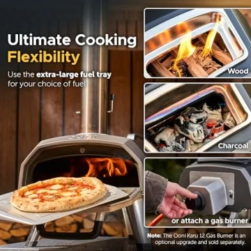 Ooni Karu 12G Multi-Fuel Pizza Oven for Outdoor Cooking