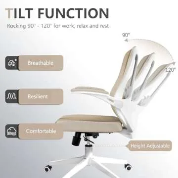 Ergonomic Office Chair with Adjustable Headrest & Armrests