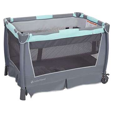 Baby Trend Retreat Nursery Center® Playard, Hint of Mint