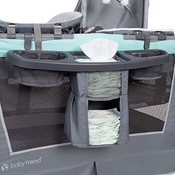 Baby Trend Retreat Nursery Center® Playard, Hint of Mint