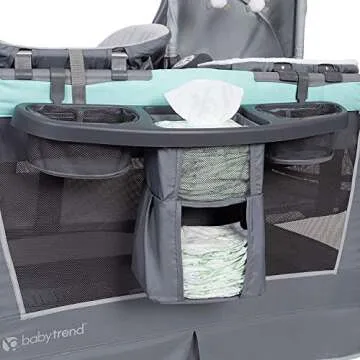 Baby Trend Retreat Nursery Center® Playard, Hint of Mint