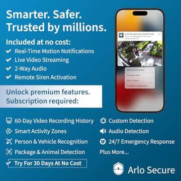 Arlo Pro 3 Floodlight Camera - Wireless Security Camera with LED Floodlight, Color Night Vision, Motion Sensor, 2-Way Audio & 2K Resolution with HDR - White, FB1001