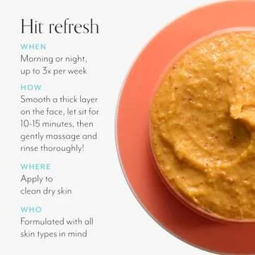 Bliss Pumpkin Enzyme Face Mask for Radiant Skin