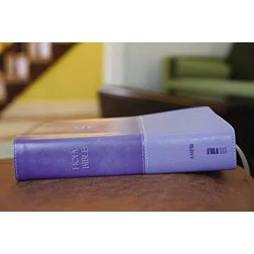The Amplified Study Bible, Leathersoft, Purple, Thumb Indexed