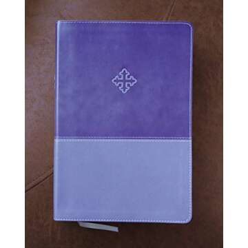The Amplified Study Bible, Leathersoft, Purple, Thumb Indexed