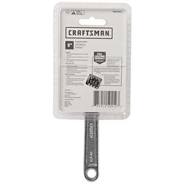 Adjustable CRAFTSMAN Wrench - 6-Inch Versatile Tool