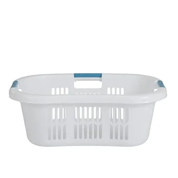 Rubbermaid XL Hip-Hugger Laundry Basket Durable Lightweight