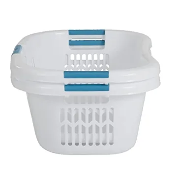 Rubbermaid XL Hip-Hugger Laundry Basket Durable Lightweight