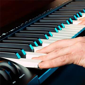 Alesis Q49 MKII - 49 Key USB MIDI Keyboard Controller with Full Size Velocity Sensitive Synth Action Keys and Music Production Software Included