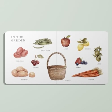 Our Big Book of First Words for Toddler Language Development