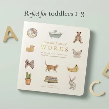 Our Big Book of First Words for Toddler Language Development