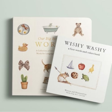 Our Big Book of First Words for Toddler Language Development