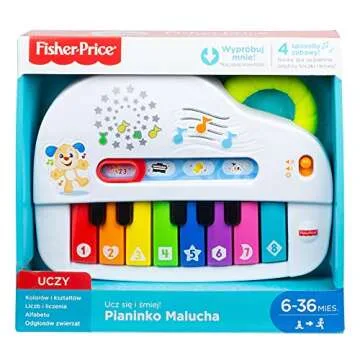 Fisher-Price GFK02 Learn & Play Piano for Babies