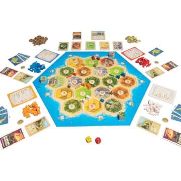 CATAN Traders & Barbarians Board Game EXPANSION - Customize Your CATAN Experience! Strategy Game, Family Game for Kids and Adults, Ages 12+, 3-4 Players, 90 Minute Playtime, Made by CATAN Studio