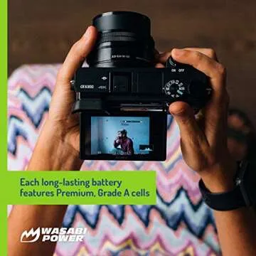 Wasabi Power NP-BX1 Battery Pack & Dual USB Charger