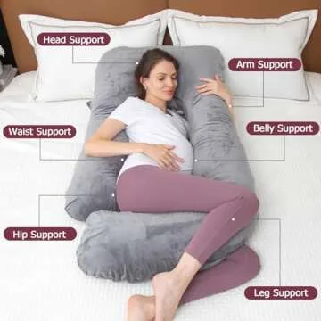 MOON PINE Pregnancy Pillow for Ultimate Comfort