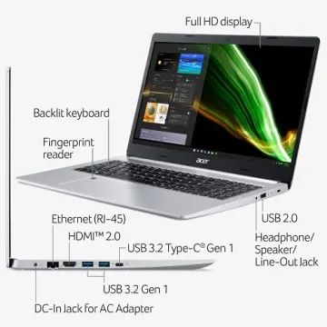 Acer Aspire 5: Ryzen 3, 15.6" FHD & Backlit Keyboard