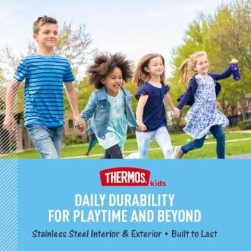 THERMOS FUNTAINER Water Bottle with Straw - 12 Ounce - Kids Stainless Steel Vacuum Insulated Water Bottle with Lid, Gabby’s Dollhouse