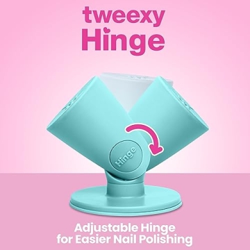 Tweexy Hinge Nail Polish Holder for Effortless Nail Art