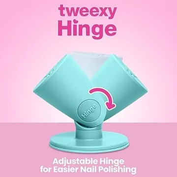Tweexy Hinge Nail Polish Holder for Effortless Nail Art