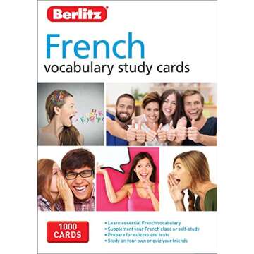 Berlitz Language: French Study Cards for Effective Learning