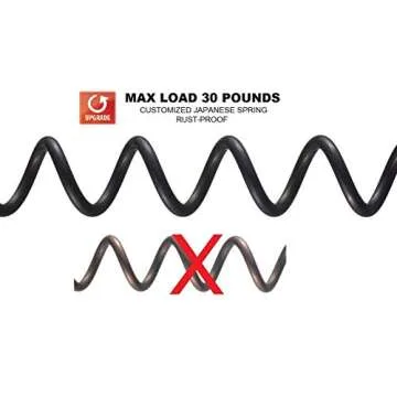 BRIOFOX Shower Curtain Rod 43-73 Inches, Never Rust and Non-Slip Spring Tension Rod for Bathroom, Polished 304 Stainless Steel