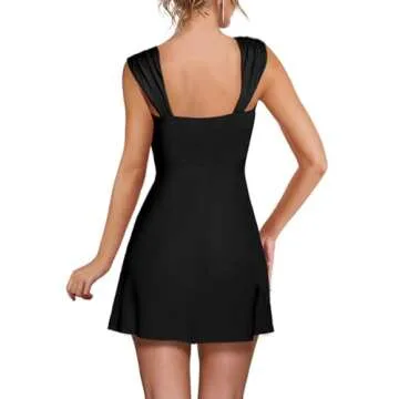 HESUUIO Sexy Mini Dress Elegant Club Party Outfit