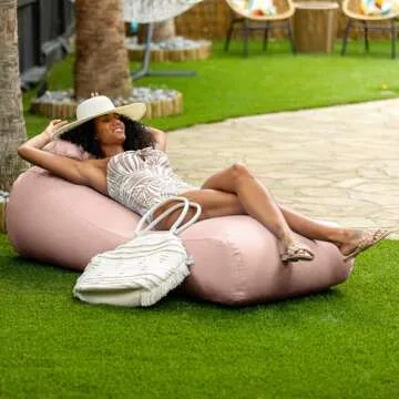 Shop Jaxx Arlo Outdoor Bean Bag Lounger for Ultimate Relaxation