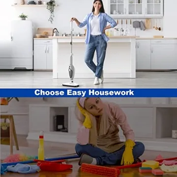 Steam Mop - 10-in-1 Solution for All Floor Types