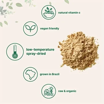 Organic Acerola Vitamin C Powder for Immune Health