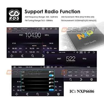 hizpo Wince System 7 Inch Touch Screen Car Radio for 2007-2013 Tundra/ 2008-2014 Sequoia Car Stereo DVD Player in Dash GPS Navigation Support Bluetooth/SWC/Mirrorlink with Free Backup Camera