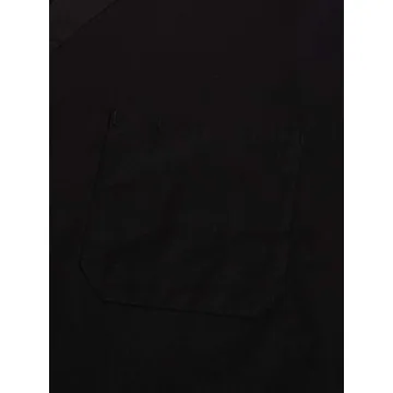 Dickies Black V-Neck Scrubs Shirt for Men - Medium