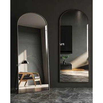 DYNWELL Arched Full Length Mirror – Elegant & Stylish