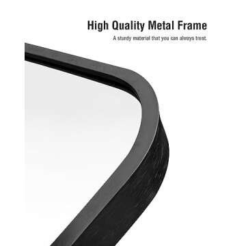 DYNWELL Arched Full Length Mirror – Elegant & Stylish