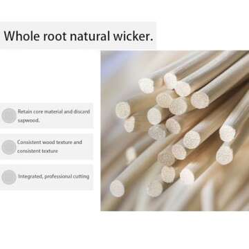 Stylish Scalloped Wicker Wall Baskets for Home Decor