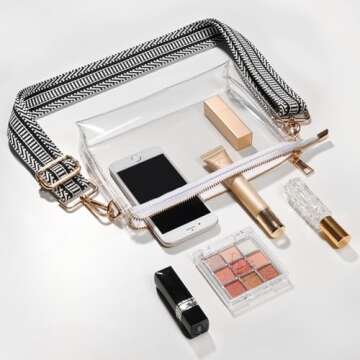 Y&R Direct Stylish Clear Purse for Concerts & Events