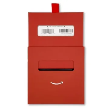 Amazon Gift Card in Festive Gingerbread House Design