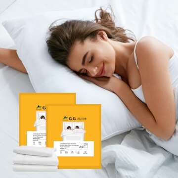 ApexZag Disposable Travel Sheets for All Bed Sizes