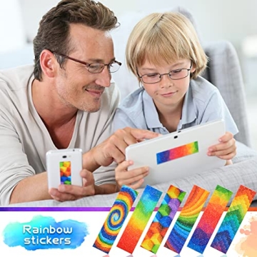 Cute 36 Pieces Sensory Stickers for Stress Relief and Fidgeting